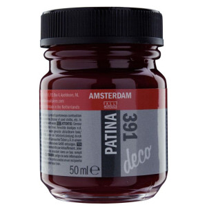 ΠΑΤΙΝΑ AMSTERDAM 391 ANTIQUE RED 50ML