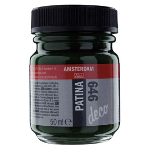 ΠΑΤΙΝΑ AMSTERDAM 646 ANTIQUE GREEN 50ML