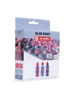 BLOB PAINT SET PINK 3X80ML