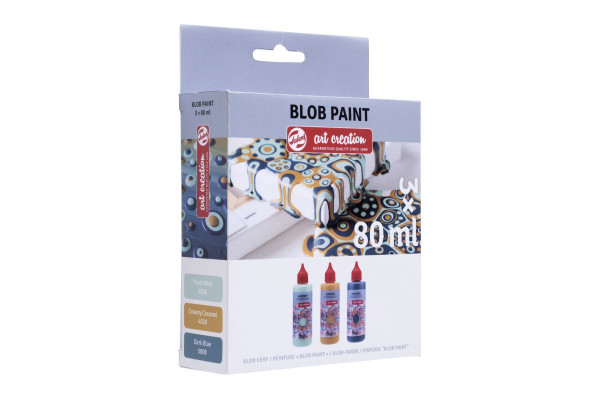 BLOB PAINT SET MINT 3X80ML