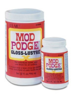 ΚΟΛΛΑ-ΒΕΡΝΙΚΙ MOD PODGE GLOSS 118ML ΚΟΚΚΙΝΗ PLAID