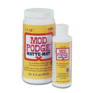 ΚΟΛΛΑ-ΒΕΡΝΙΚΙ MOD PODGE MAT 236ML ΚΙΤΡΙΝΗ EFCO