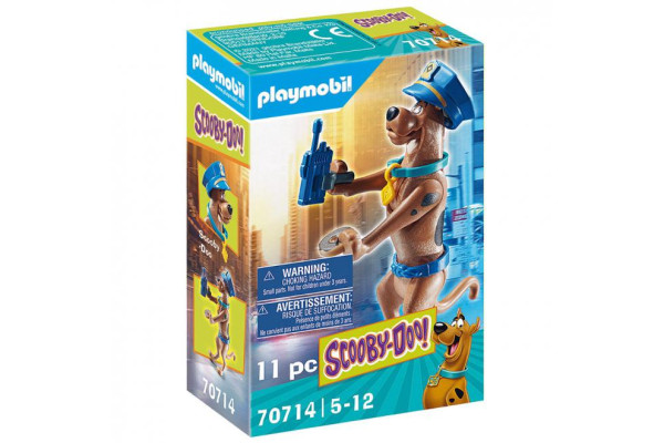 Playmobil Scooby-Doo! 70714 Συλλεκτική φιγούρα Scooby Αστυνομικός