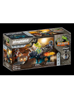 PLAYMOBIL  Dino Rise Τρικεράτωψ με πανοπλία-κανόνι και μαχητές 70627