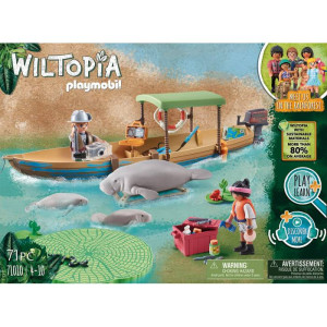 PLAYMOBIL 71010 Wiltopia Εκδρομή με ποταμόπλοιο στον Αμαζόνιο