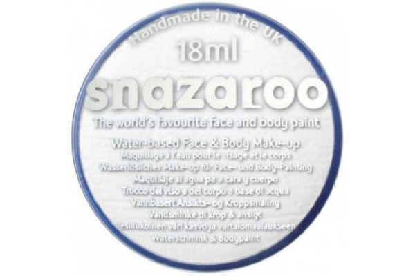 Snazaroo 18ml Κρέμα Face Painting Classic White