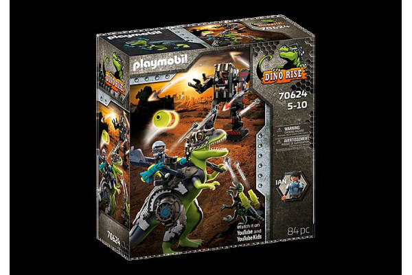 PLAYMOBIL  Dino Rise T-Rex: Η μάχη των γιγάντων 70624