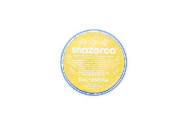 Snazaroo 18ml Κρέμα Face Painting Classic YELLOW