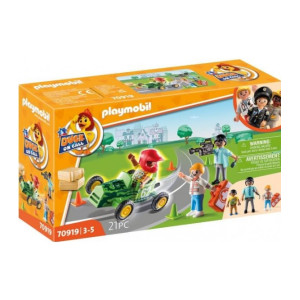 Playmobil Duck On Call- Επιχείρηση Διάσωσης: Διάσωση στα Go-Kart!70919