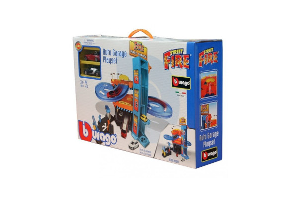 BURAGO ΠΙΣΤΑ AUTO GARAGE PLAYSET 2 LEVEL (18-30361)