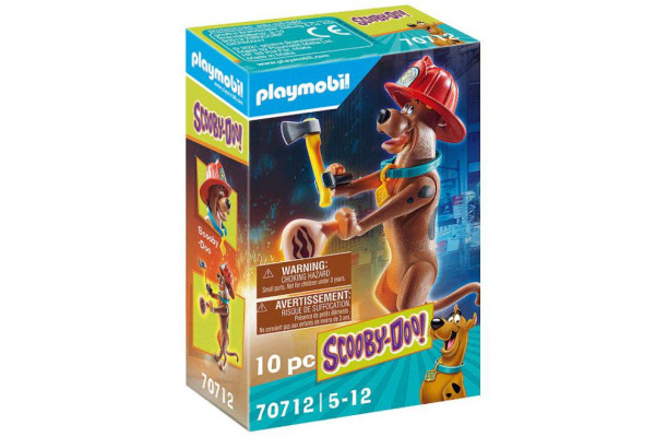 Playmobil Scooby-Doo! 70712 Συλλεκτική φιγούρα Scooby Πυροσβέστης