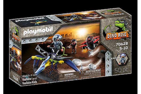 PLAYMOBIL  Dino Rise Πτεροδάκτυλος και μαχητές με drone 70628