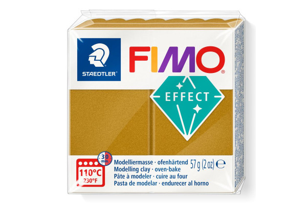 STAEDTLER ΠΗΛΟΣ FIMO 8010-11 ΕFFECT METALLIC GOLD 57gr