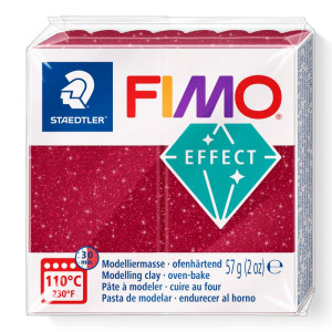 STAEDTLER ΠΗΛΟΣ FIMO EFFECT GALAXY RED 57gr