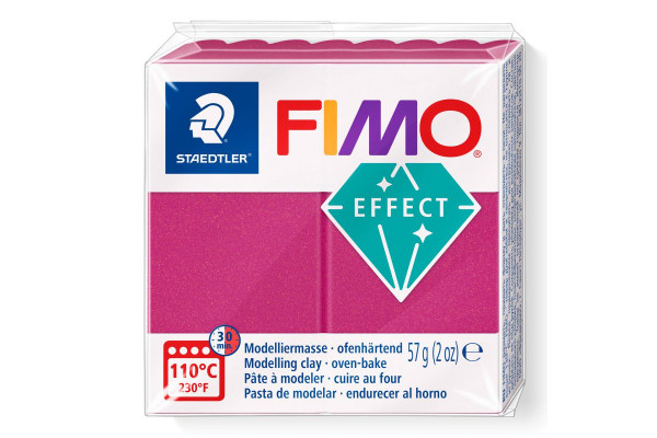 STAEDTLER ΠΗΛΟΣ FIMO 8010-21 EFFECT BORDEAUX METALLIC  57gr