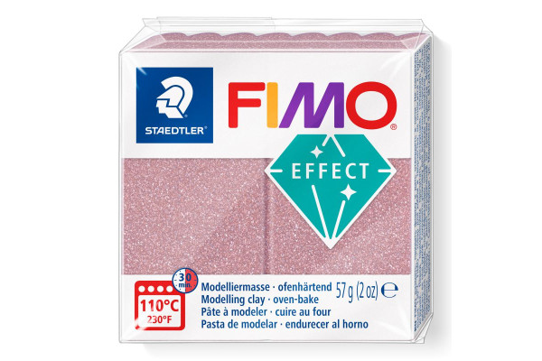 STAEDTLER ΠΗΛΟΣ FIMO 8010-212 ΕFFECT ROSE GOLD SPA 57gr