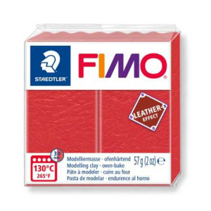 STAEDTLER ΠΗΛΟΣ FIMO LEATHER EFFECT  8010-249 57gr WATERMELON
