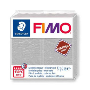 STAEDTLER ΠΗΛΟΣ FIMO LEATHER EFFECT  8010-809 57gr DOVE GREY
