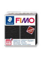 STAEDTLER ΠΗΛΟΣ FIMO LEATHER EFFECT  8010-909 57gr BLACK