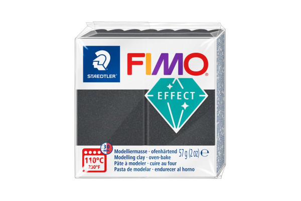 STAEDTLER ΠΗΛΟΣ FIMO  8010-91  EFFECT  GREY METALLIC 57GR