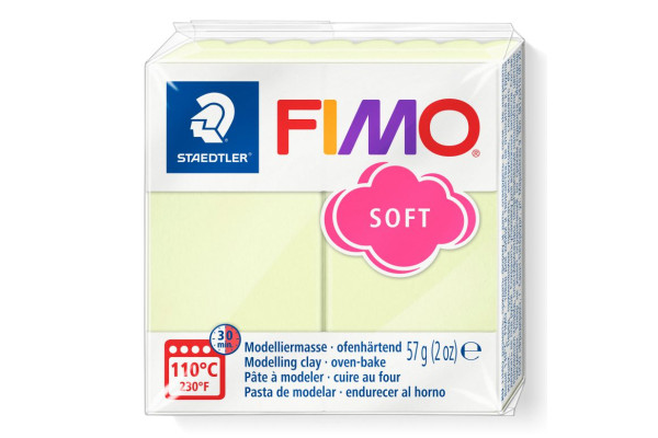 STAEDTLER ΠΗΛΟΣ FIMO 8020-105 SOFT PASTEL VANILLA 57gr