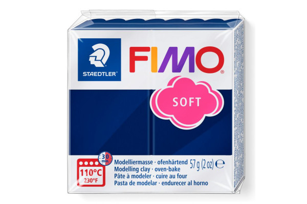 STAEDTLER ΠΗΛΟΣ FIMO 8020-35 SOFT WINDSOR BLUE 57gr