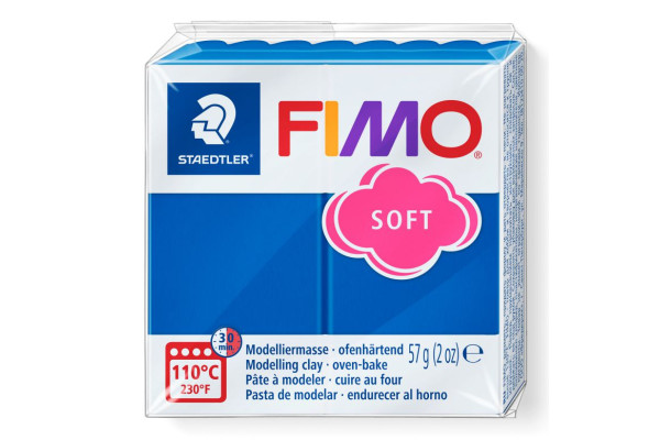 STAEDTLER ΠΗΛΟΣ FIMO 8020-37 SOFT PACIFIC BLUE 57gr