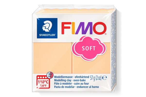 STAEDTLER ΠΗΛΟΣ FIMO 8020-405  SOFT PEACH 57gr