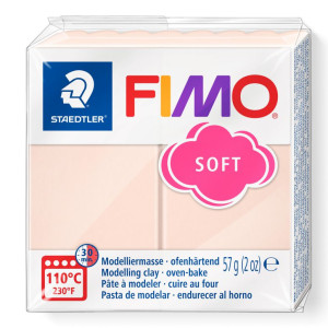 STAEDTLER ΠΗΛΟΣ FIMO 8020-43 SOFT PALE PINK 57gr