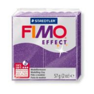 STAEDTLER ΠΗΛΟΣ FIMO 8020-602 EFFECT  LILAC GLITTER 57gr