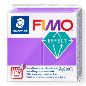 STAEDTLER ΠΗΛΟΣ FIMO 8020-604 EFFECT LILAC TRANSLUCEN 57gr