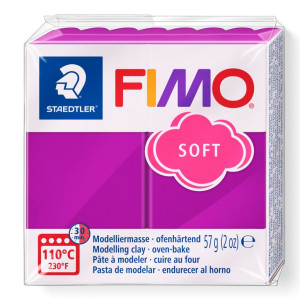 STAEDTLER ΠΗΛΟΣ FIMO 8020-61 SOFT PURPLE 57gr