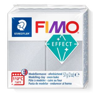 STAEDTLER ΠΗΛΟΣ FIMO 8020-817 EFFECT SILVER PEARL 57gr