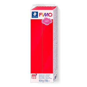 STAEDTLER ΠΗΛΟΣ FIMO 8021-24 SOFT INDIAN RED 454G