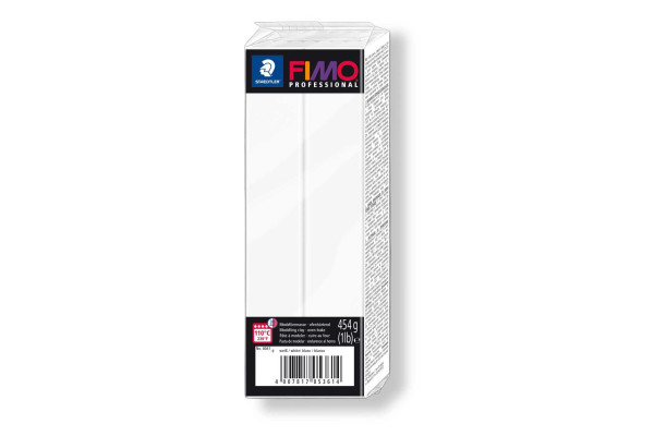 STAEDTLER ΠΗΛΟΣ FIMO 8041-0 PROFESSIONAL WHITE 454GR