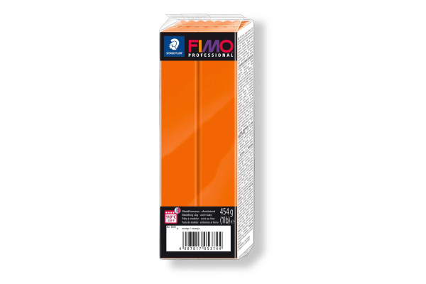 STAEDTLER ΠΗΛΟΣ FIMO 8041-4  PROFESSIONAL ORANGE 454gr