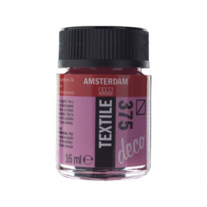 ΧΡΩΜΑ AMSTERDAM TEXTILE 375  BORDEAUX 16ML