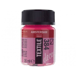 ΧΡΩΜΑ AMSTERDAM TEXTILE 384 REFLEX ROSE 16ML