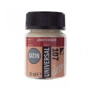 ΧΡΩΜΑ AMSTERDAM UNIVERSAL SATIN 107  IVORY 16ML