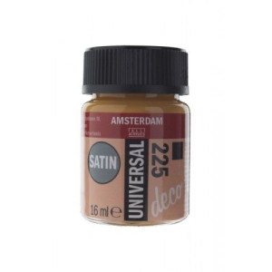 ΧΡΩΜΑ AMSTERDAM UNIVERSAL SATIN 225 HONEY 16ML