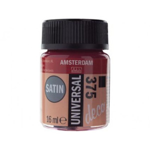 ΧΡΩΜΑ AMSTERDAM UNIVERSAL SATIN 375  BORDEAUX 16ML