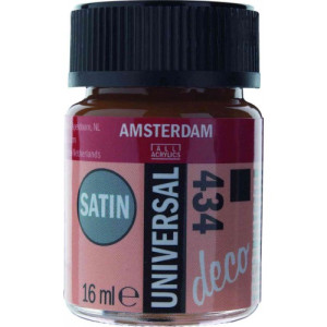 ΧΡΩΜΑ AMSTERDAM UNIVERSAL SATIN 434 SIENNA 16ML