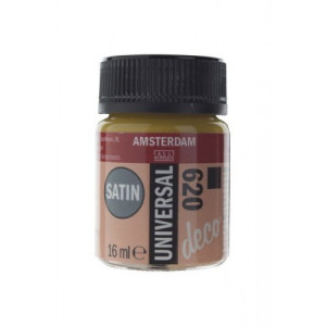 ΧΡΩΜΑ AMSTERDAM UNIVERSAL SATIN  620 OLIVE GRN 16ML