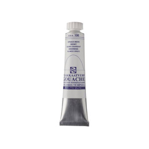 GOUACHE ΤΕΜΠΕΡΑ 20ML 106 WHITE ΕΧΤΡΑ OPAQ  ROYAL TALENS