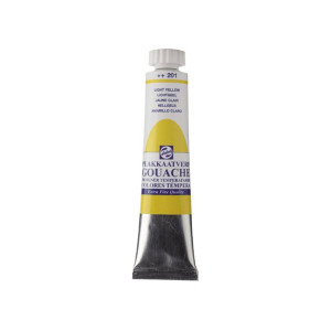 GOUACHE ΤΕΜΠΕΡΑ 20ML 201 LIGHT YELLOW ROYAL TALENS