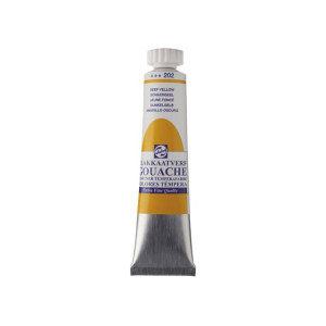 GOUACHE ΤΕΜΠΕΡΑ 20ML 202 DEEP YELLOW ROYAL TALENS