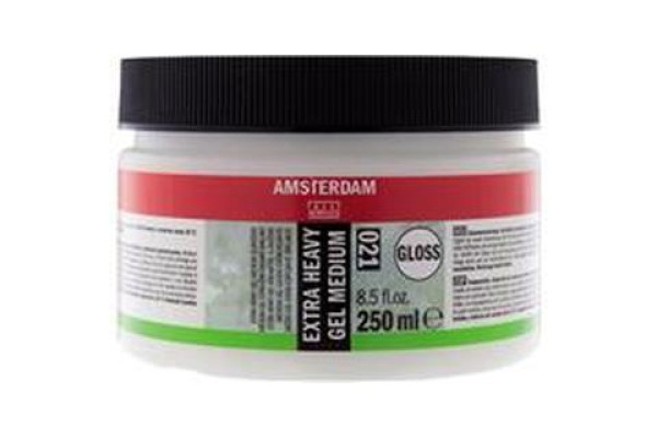 AMSTERDAM EXTRA HEAVY GEL MEDIUM 021 GLOSS 250ML