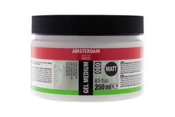 AMSTERDAM GEL MEDIUM 080 MAT 250ML