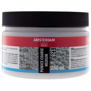 AMSTERDAM ΠΑΣΤΑ ΕΦΕ ΤΣΙΜΕΝΤΟ(ΚΟΚΚΟ) 128 PUMICE COARSE MEDIUM 250ML