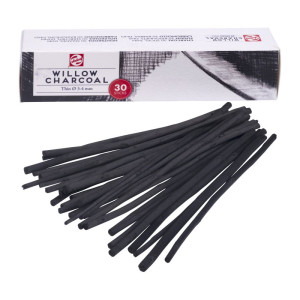 ΚΑΡΒΟΥΝΟ TALENS WILLOW  25 STICKS MEDIOUM 5-6MM